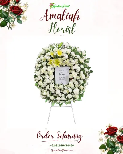 Krans Bunga Duka Cita di Jatitujuh